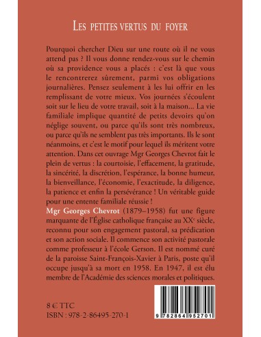 Les petites vertus du foyer