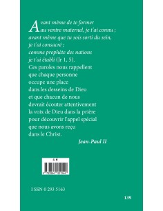 La vocation expliquée par le Pape 2