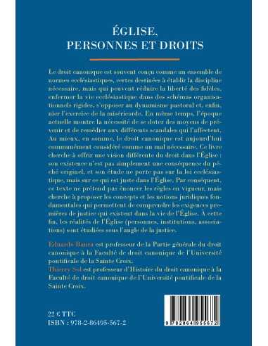 Eglise, Personnes et Droits - Cours introductif...