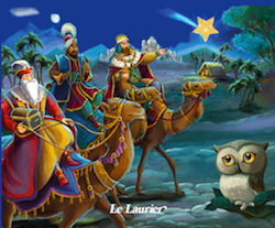 Les lauréats du concours du conte de Noël des Editions Le Laurier
